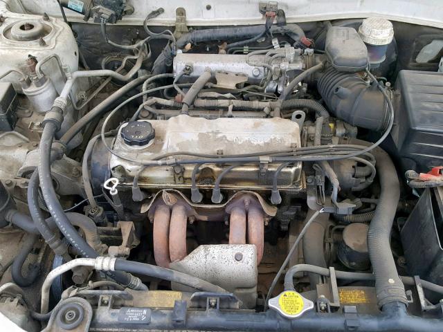 JA3AY26A7XU052672 - 1999 MITSUBISHI MIRAGE DE WHITE photo 7