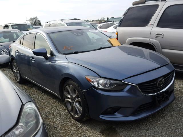 JM1GJ1W64E1126456 - 2014 MAZDA 6 GRAND TO BLUE photo 1