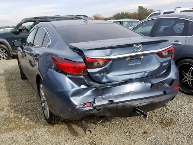 JM1GJ1W64E1126456 - 2014 MAZDA 6 GRAND TO BLUE photo 3