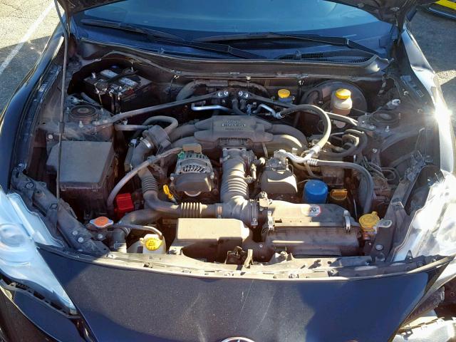 JF1ZNAA17D1708290 - 2013 TOYOTA SCION FR-S BLACK photo 7