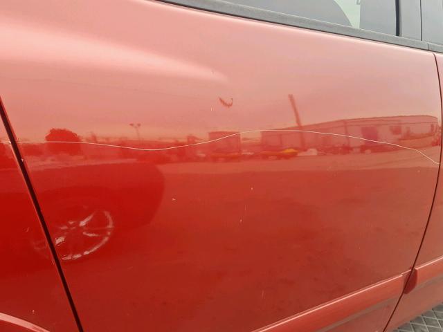 5N1BA08D58N615781 - 2008 NISSAN ARMADA SE RED photo 9