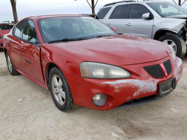 2G2WP552281188845 - 2008 PONTIAC GRAND PRIX წითელი ფოტო 1