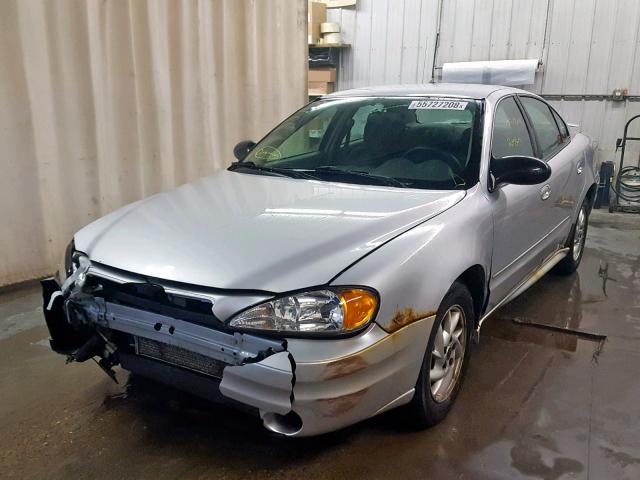 1G2NF52E24M539846 - 2004 PONTIAC GRAND AM S SILVER photo 2