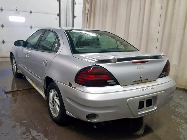 1G2NF52E24M539846 - 2004 PONTIAC GRAND AM S SILVER photo 3