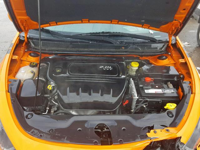 1C3CDFBA5DD295335 - 2013 DODGE DART SXT ORANGE photo 7