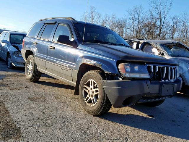 1J4GW48S94C293888 - 2004 JEEP GRAND CHER BLUE photo 1