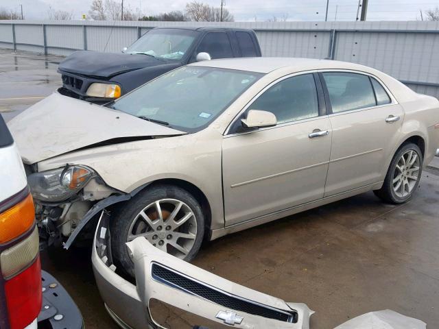 1G1ZC5E07CF195383 - 2012 CHEVROLET MALIBU 1LT WHITE photo 2