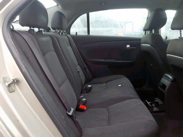 1G1ZC5E07CF195383 - 2012 CHEVROLET MALIBU 1LT WHITE photo 6