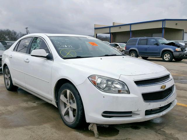 1G1ZC5EU4BF334855 - 2011 CHEVROLET MALIBU 1LT WHITE photo 1