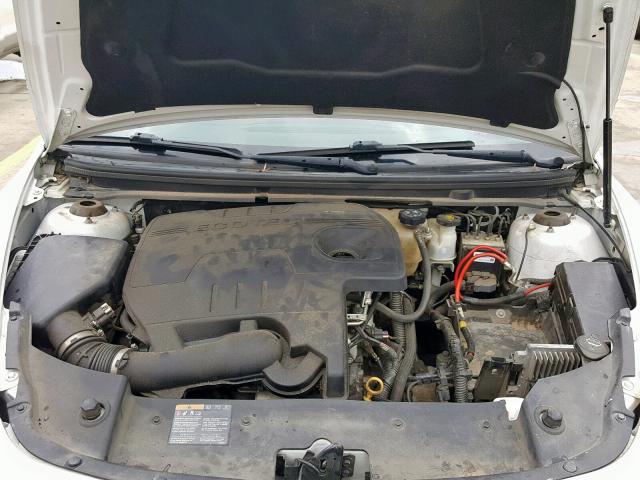 1G1ZC5EU4BF334855 - 2011 CHEVROLET MALIBU 1LT WHITE photo 7