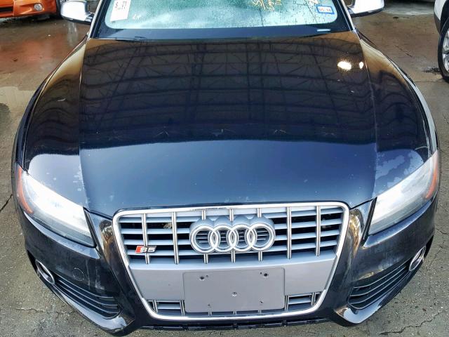 WAUVGAFH8BN002845 - 2011 AUDI S5 PRESTIG BLACK photo 9