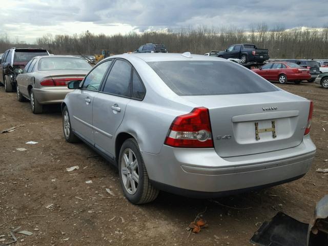 YV1MS382562182319 - 2006 VOLVO S40 2.4I SILVER photo 3