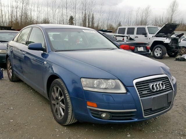 WAUDG74F75N097144 - 2005 AUDI A6 3.2 QUA BLUE photo 1