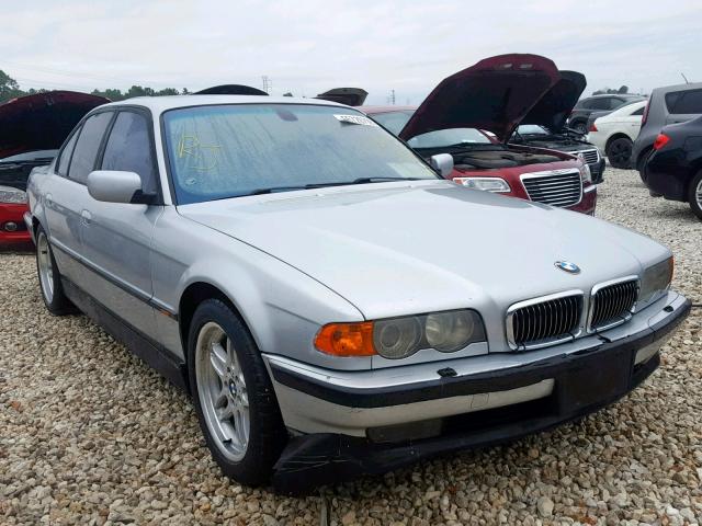 WBAGG8342YDN77380 - 2000 BMW 740 I AUTO SILVER photo 1