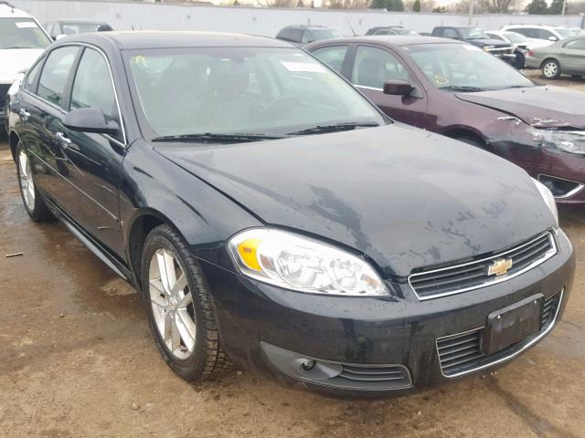 2G1WU57M891231887 - 2009 CHEVROLET IMPALA LTZ BLACK photo 1