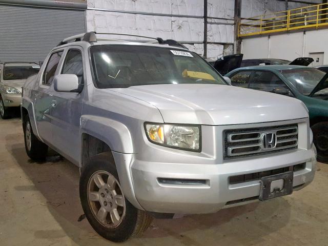 2HJYK165X6H521412 - 2006 HONDA RIDGELINE SILVER photo 1