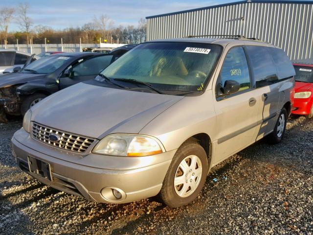 2FMZA51473BB69398 - 2003 FORD WINDSTAR L GOLD photo 2