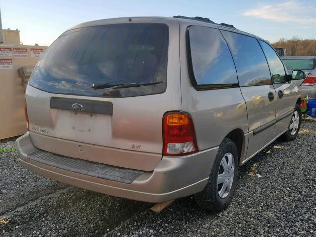 2FMZA51473BB69398 - 2003 FORD WINDSTAR L GOLD photo 4