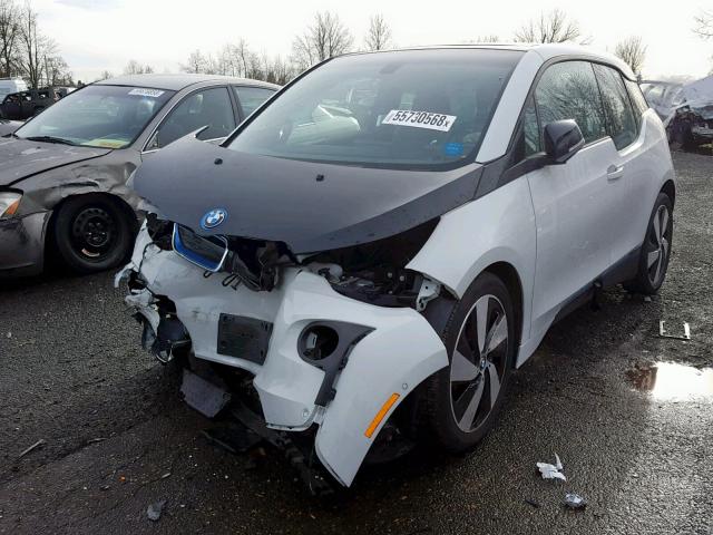 WBY1Z8C51HV889355 - 2017 BMW I3 REX WHITE photo 2
