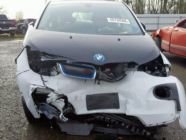 WBY1Z8C51HV889355 - 2017 BMW I3 REX WHITE photo 9