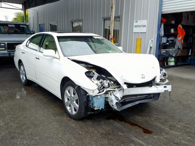 JTHBA30G855102790 - 2005 LEXUS ES 330 WHITE photo 1