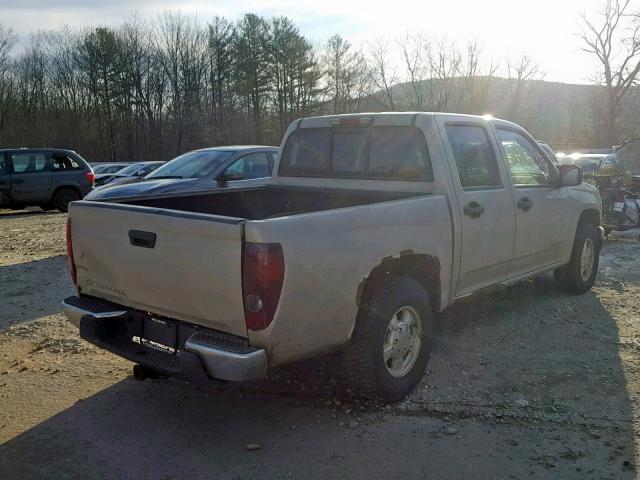 1GCCS136648215581 - 2004 CHEVROLET COLORADO GRAY photo 4