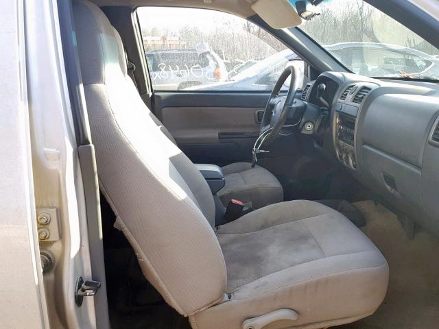 1GCCS136648215581 - 2004 CHEVROLET COLORADO GRAY photo 5