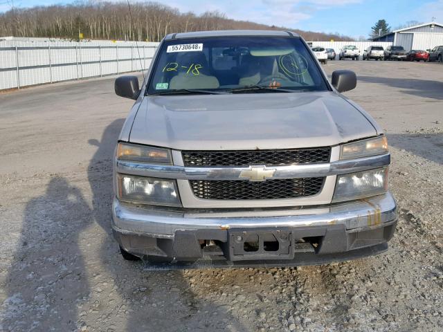 1GCCS136648215581 - 2004 CHEVROLET COLORADO GRAY photo 9