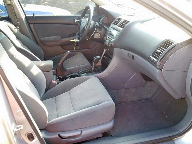 1HGCM56167A210011 - 2007 HONDA ACCORD VAL SILVER photo 5