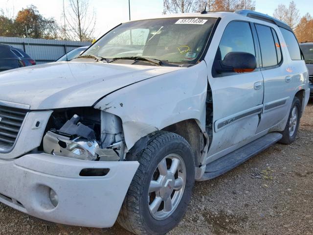 1GKET12S446177384 - 2004 GMC ENVOY XUV WHITE photo 9