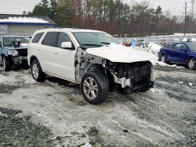 1D4SD4GT2BC618414 - 2011 DODGE DURANGO CR WHITE photo 1