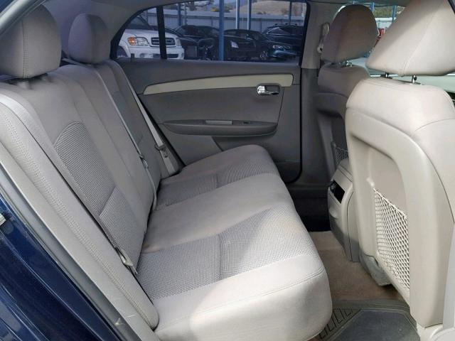 1G1ZC5E1XBF201765 - 2011 CHEVROLET MALIBU 1LT BLUE photo 6