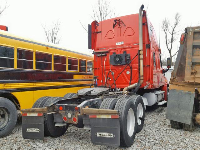 1FUJGLDR8ASAR9663 - 2010 FREIGHTLINER CASCADIA 1 RED photo 4