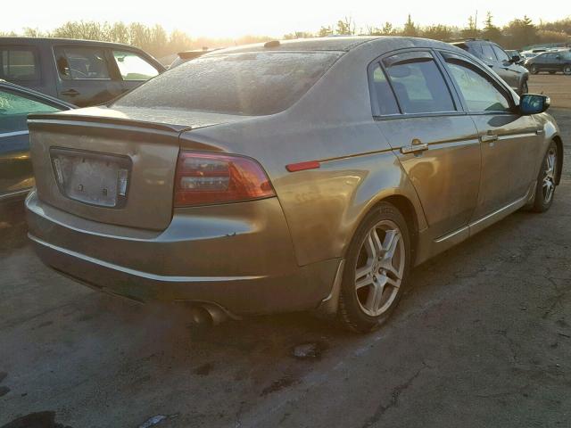 19UUA66268A009271 - 2008 ACURA TL GOLD photo 4