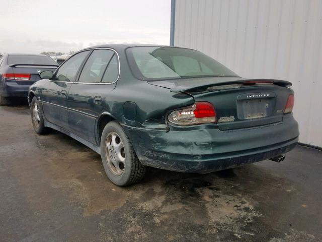 1G3WX52H4XF370588 - 1999 OLDSMOBILE INTRIGUE G GREEN photo 3