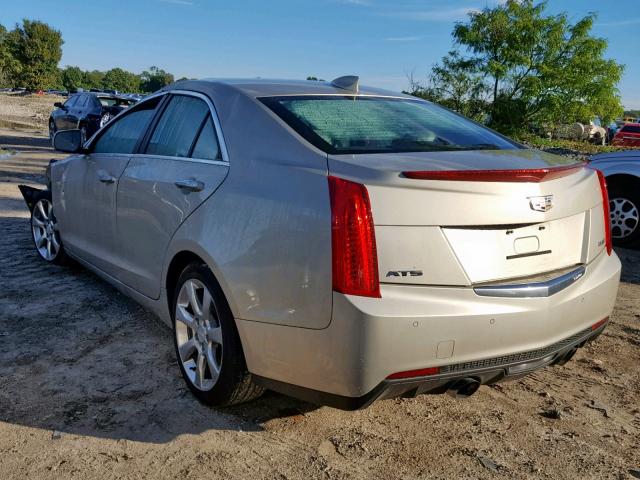 1G6AB5RX1F0132014 - 2015 CADILLAC ATS LUXURY SILVER photo 3