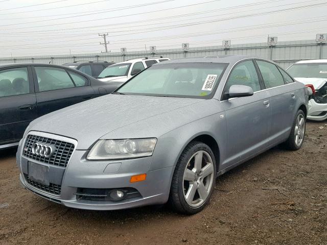 WAUDH74FX8N084275 - 2008 AUDI A6 3.2 QUA SILVER photo 2