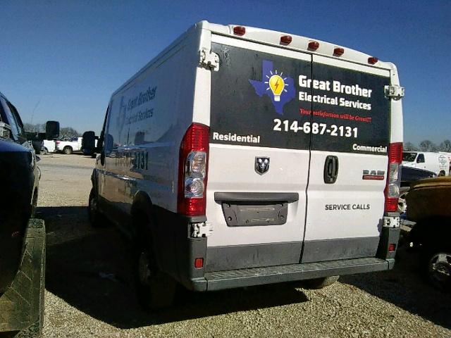 3C6TRVAG8GE105079 - 2016 RAM PROMASTER 白色 照片 3