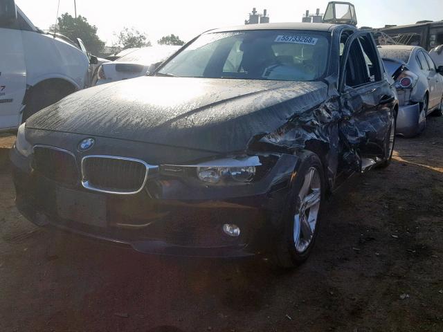 WBA3C1C53DF440392 - 2013 BMW 328 I SULE BLACK photo 2