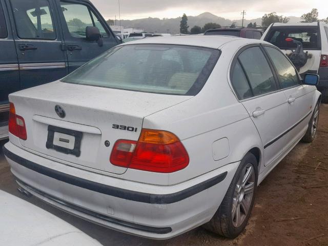 WBAAV53441JS93332 - 2001 BMW 330 I WHITE photo 4