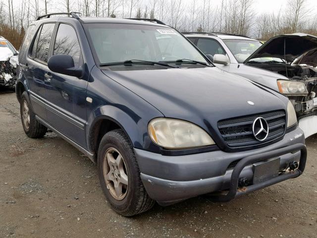 4JGAB54E4XA121034 - 1999 MERCEDES-BENZ ML 320 BLUE photo 1