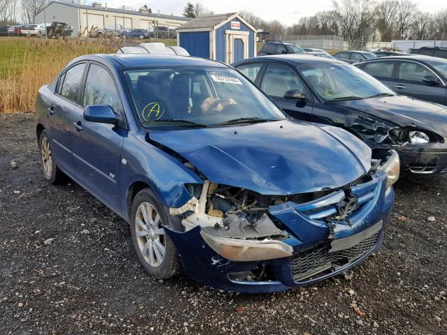 JM1BK323771640237 - 2007 MAZDA 3 S BLUE photo 1