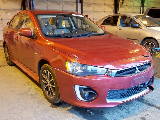 JA32U2FU5HU001506 - 2017 MITSUBISHI LANCER ES RED photo 1