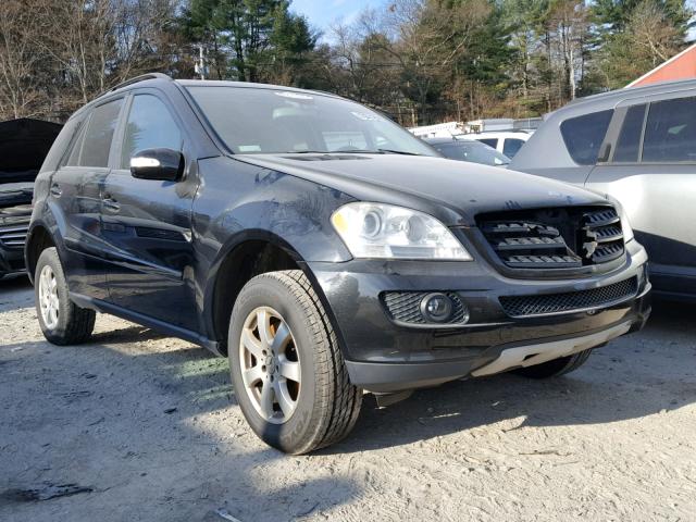 4JGBB86E16A002133 - 2006 MERCEDES-BENZ ML 350 BLACK photo 1