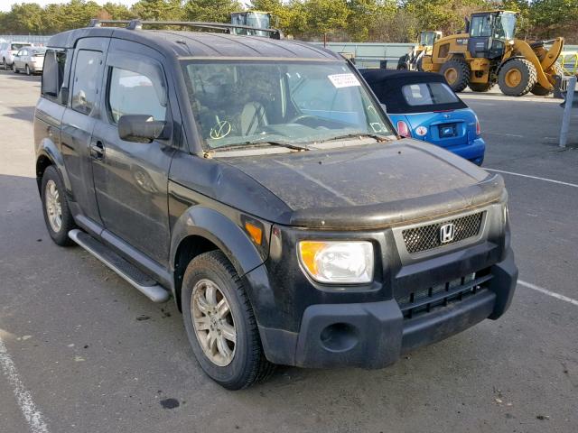 5J6YH28706L017925 - 2006 HONDA ELEMENT EX BLACK photo 1