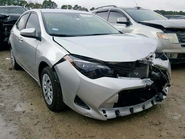 5YFBURHE4KP877357 - 2019 TOYOTA COROLLA L SILVER photo 1