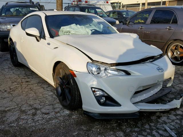 JF1ZNAA19F9700406 - 2015 TOYOTA SCION FR-S WHITE photo 1