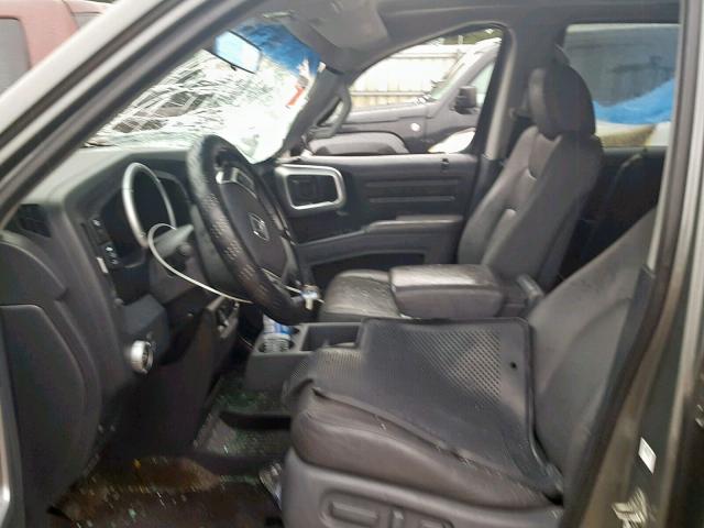 2HJYK16597H528997 - 2007 HONDA RIDGELINE GRAY photo 5