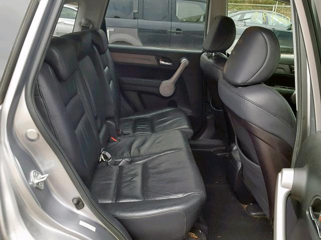 JHLRE48747C021690 - 2007 HONDA CR-V EXL SILVER photo 6