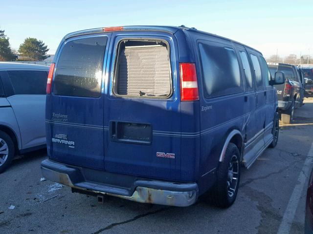 1GDFH15T331187966 - 2003 GMC SAVANA RV BLUE photo 4